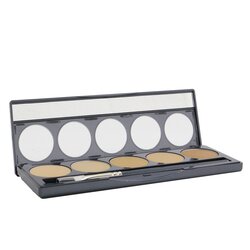 Cinema Secrets Ultimate Foundation 5 In 1 Pro Palette - # 300 Series (Light To Medium Yellow Beige Undertones) 12.5g/0.44oz