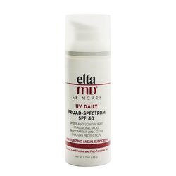 EltaMD UV Daily Moisturizing Facial Sunscreen SPF 40 - For Normal, Combination & Post-Procedure Skin (Box Slightly Damaged) 48g/1.7oz