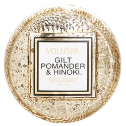 Voluspa Macaron Candle - Gilt Pomander & Hinoki 51g/1.8oz
