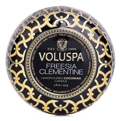 Voluspa شمع قصدير صغير - Freesia Clementine 113g/4oz