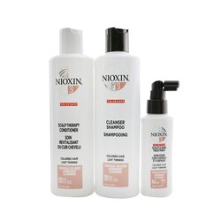 Nioxin 3D Care System Набор 3 - Для Окрашенных Волос, Легкая Степень Выпадения, Сбалансированное Увлажнение (Без Коробки) 3pcs