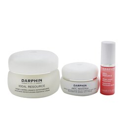 דרפין Ideal Resource Botanical Smoothing Secrets Set: Radiance Cream 50ml+ Eye Cream 15ml+ Serum 5ml 3pcs
