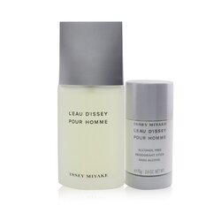 Issey Miyake L'Eau D'Issey Pour Homme Набор: Туалетная Вода Спрей 75мл/2.5унц + Дезодорант Стик 75г/2.6унц 2pcs