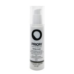 Priori TETRA fx251 Sunscreen Lotion Broad Spectrum SPF 50 (Color Guide & 80 Min Water Resistant) 50ml/1.69oz