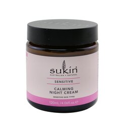 Sukin Sensitive Calming Night Cream (Sensitive Skin Types) 120ml/4.06oz
