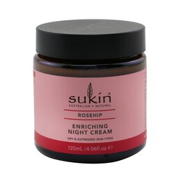Sukin Rosehip Enriching Night Cream (Dry & Distressed Skin Types) 120ml/4.06oz