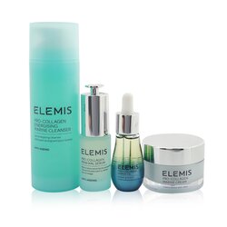 Elemis Age-Defying Bestsellers Set: Renewal Serum 15ml+ Marine Cleanser 150ml+ Marine Oil 15ml+ Marine Cream 30ml 4pcs