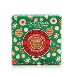 L'Occitane Shea Butter Extra Gentle Soap (A Winter Walk Limited Edition) 50ml/1.7oz