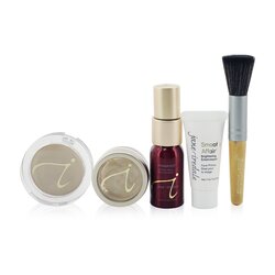 Jane Iredale Starter Kit (6 Pieces): 1xPrimer & Brighter, 1xLoose Mineral Powder... - # Light (Box Slightly Damaged) 6pcs