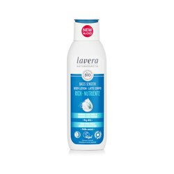 Lavera Basis Sensitiv Rich Body Lotion With Organic Aloe Vera & Organic Shea Butter - For Dry Skin 250ml/8.7oz