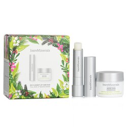 BareMinerals Day & Night Lip Care Duo: Ageless Phyto-Retinol Lip Balm 3.3g+ Ageless Phyto-Retinol Lip Mask 13g 2pcs