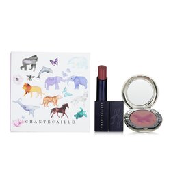 Cheek #Bliss + Lip Veil #Honeypot