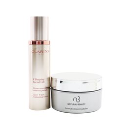 Clarins V Shaping Facial Lift 50ml (Free: Natural Beauty Aromatic Cleaning Balm 125g) 2pcs