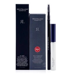 活睫專家 RevitaBrow 眉毛修復增生精華 3毫升+豐盈持久眉筆(暖棕色) 0.14克 2pcs