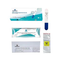 佰抗生物 新冠病毒抗原快速檢測套裝 (口含式-適合長者及兒童) (快篩試劑) 50 Test