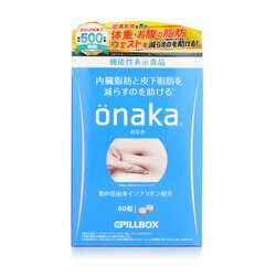 Pillbox ONAKA Reduces Belly Fat Dietary Nutrients 60capsules