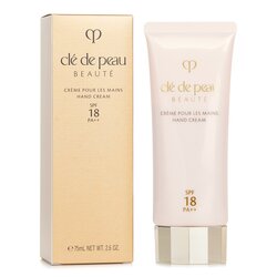 Cle De Peau Creme para as mãos protetor solar FPS 18 de amplo