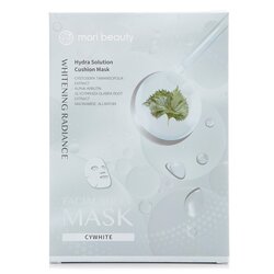mori beauty by Natural Beauty Hydra Solution Cushion Mask (Whitening Radiance) 3pcsx 23ml/0.78