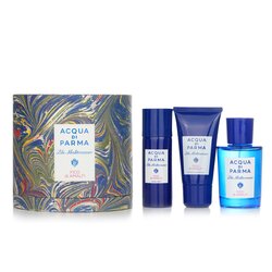 帕尔玛之水 Blu Mediterraneo Fico Di Amalfi Gift Set 3pcs