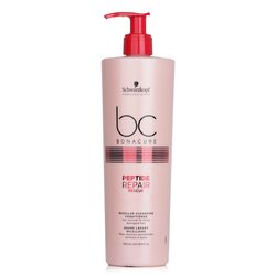 Schwarzkopf BC Bonacure Peptide Repair Rescue Micellar Cleansing Conditioner (For Normal to Thick Damaged Hair) (Exp. Date: 03/2023) 500ml/16.9oz