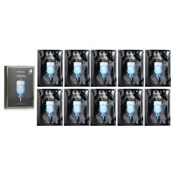 JM Solution Water Luminous SOS Ringer Mask Black 35mlx10pcs