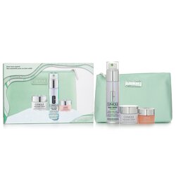 Clinique Enda Bedre Tone Eksperter Sett 3pcs+1bag