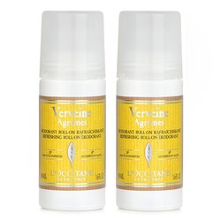 L'Occitane 歐舒丹 【1+1套裝】柑橘馬鞭草清爽滾珠止汗劑