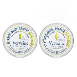 L'Occitane 歐舒丹 【1+1套裝】馬鞭草（馬鞭草）除臭劑 - 0% 鋁鹽
