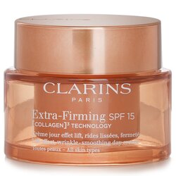 Clarins Ekstra fasthet SPF 15 løfte effekt glattende rynker dagkrem 50ml