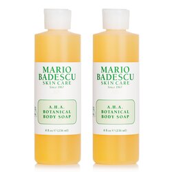 Mario Badescu 1+1 Sett A.H.A. Botanisk Kroppssåpe - For Alle Hudtyper 236ml/8oz x2