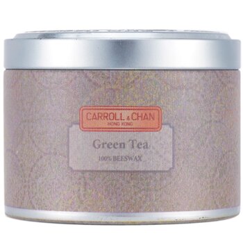 Vela en Lata 100% de Cera de Abejas - Green Tea  (8x6) cm