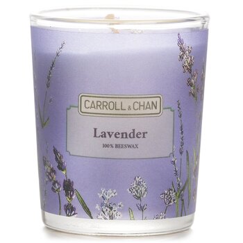 Carroll & Chan 100% Beeswax Votive Candle - Lavender 65g/2.3oz