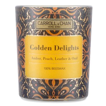 100% Beeswax Votive Candle - Golden Delights  65g/2.3oz