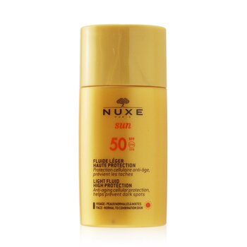 nuxe light fluid high protection spf 50