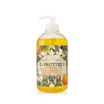 Il Frutteto Moisturizing Hand & Face Soap With Olea Europea - Olive & Tangerine  500ml/16.9oz