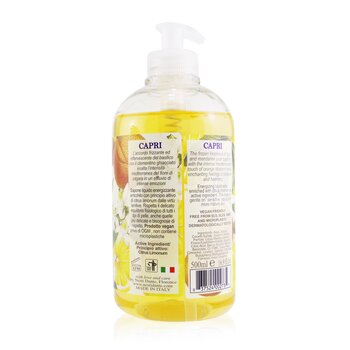 纯素液体皂 - 卡普里岛 - 柑橘花&霜柑&罗勒  500ml/16.9oz