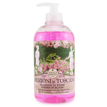 Emozioni In Toscana  Hand & Face Soap With Iris Florentina - Garden In Bloom  500ml/16.9oz