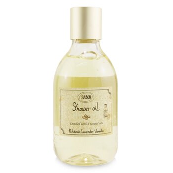 Shower Oil - Patchouli Lanvender Vanilla (Plastic Bottle)  300ml/10.5oz