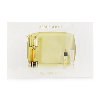 Abeille Royale Age-Defying Programme (Set of Serum, Oil, Eye Cream & Bag)  3pcs+1bag