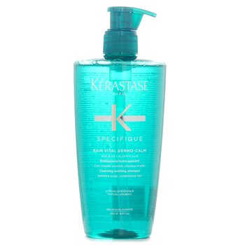 Kerastase Specifique Bain Vital Dermo Calm Cleansing Soothing Shampoo Sensitive Scalp Combination Hair 500ml 16 9oz Sensitive Scalps Free Worldwide Shipping Strawberrynet Usa