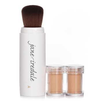 Powder Me Refillable Brush (1x Brush, 2x Refills)  2x2.5g/0.09oz