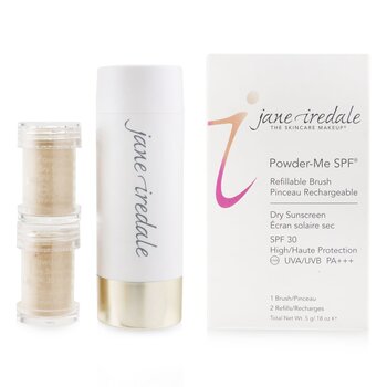 Powder Me Refillable Brush (1x Brush, 2x Refills)  2x2.5g/0.09oz