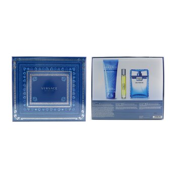 Eau Fraiche Coffret: Eau De Toilette Spray 100ml/3.4oz + Bath&Shower Gel 150ml/5oz + Eau De Toilette Spray 10ml/0.3oz  3pcs