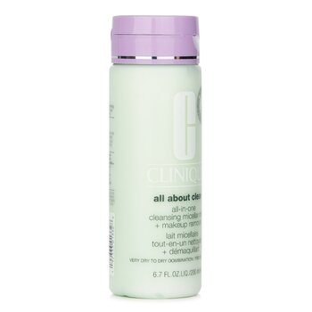 All about Clean All-In-One Cleansing Micellar Milk + Makeup Remover - Very Dry to Dry Combination  200ml/6.7oz