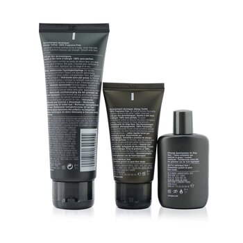 Great Skin For Men Oil Control 3-Pieces Set : Face Wash 50ml +  Exfoliating Tonic 30ml + Mattifying Moisturizer 100ml 3pcs