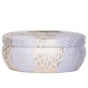 3 Wick Decorative Tin Candle - Santal Vanille  340g/12oz