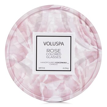 Voluspa 2 Wick Tin Candle - Rose Colored Glasses 170g/6oz
