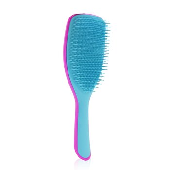 The Wet Detangling Hair Brush - # Pink/ Turquoise (Large Size)  1pc