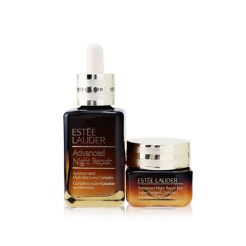 Advanced Night Repair Set: Synchronized Multi-Recovery Complex 50ml+ Eye Supercharged Complex 15ml  2pcs