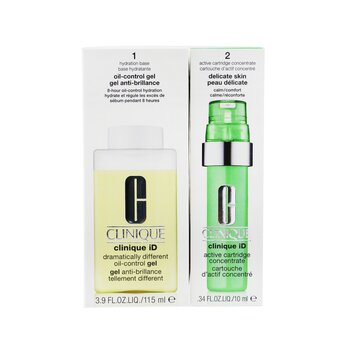 Clinique iD Dramatically Different Oil-Control Gel + Active Cartridge Concentrate For Delicate Skin  125ml/4.2oz